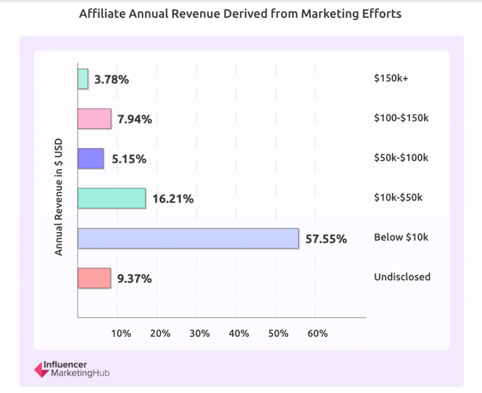 How Much Does A Beginner Affiliate Marketers Earn