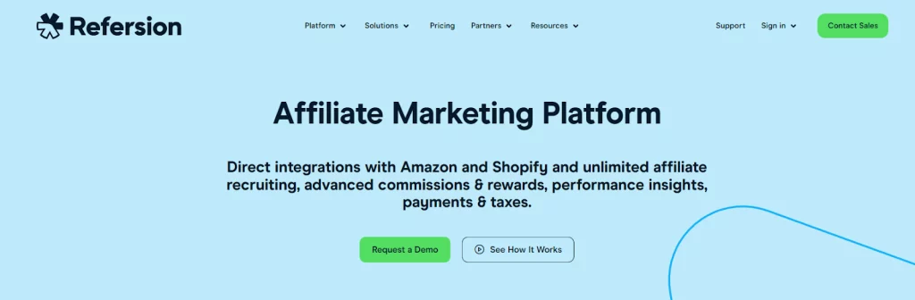 Refersion marketing platform